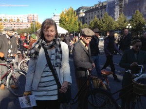 Bike in TWEED in Stockholm