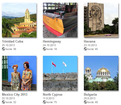 Picasa -kuva-albumit