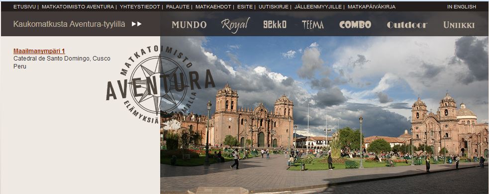 Matkatoimisto Aventuran matkapäiväkirjat