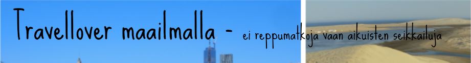 Travellover matkailee