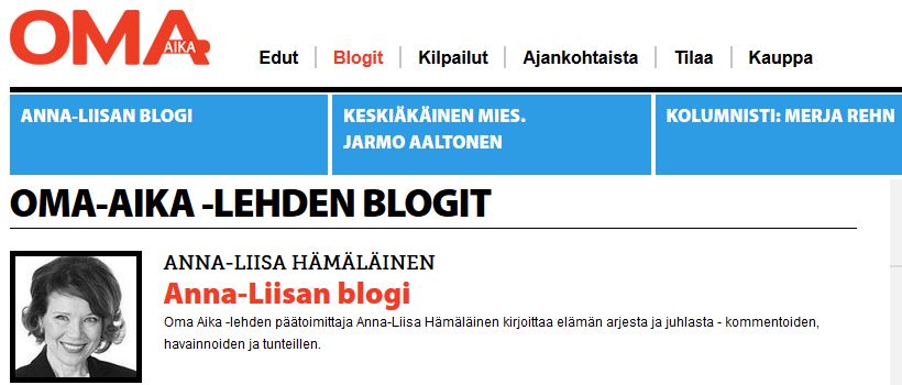 Tervetuloa uudet lukijat!