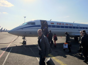 Turistina Minskissä