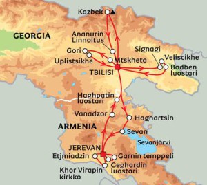 Etelä-Kaukaasian kierros – rahat ja risut