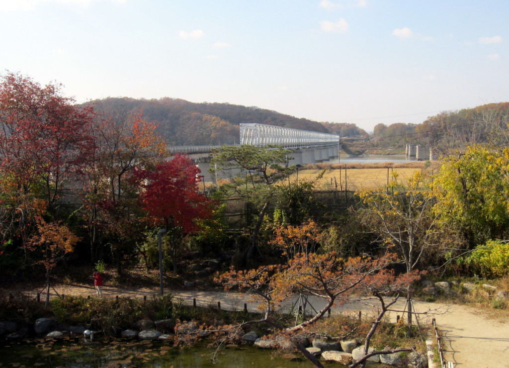 Pohjois-Korean raja, rautatie