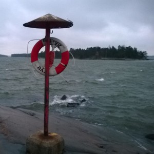 Syysmyrsky Espoo Haukilahdenranta