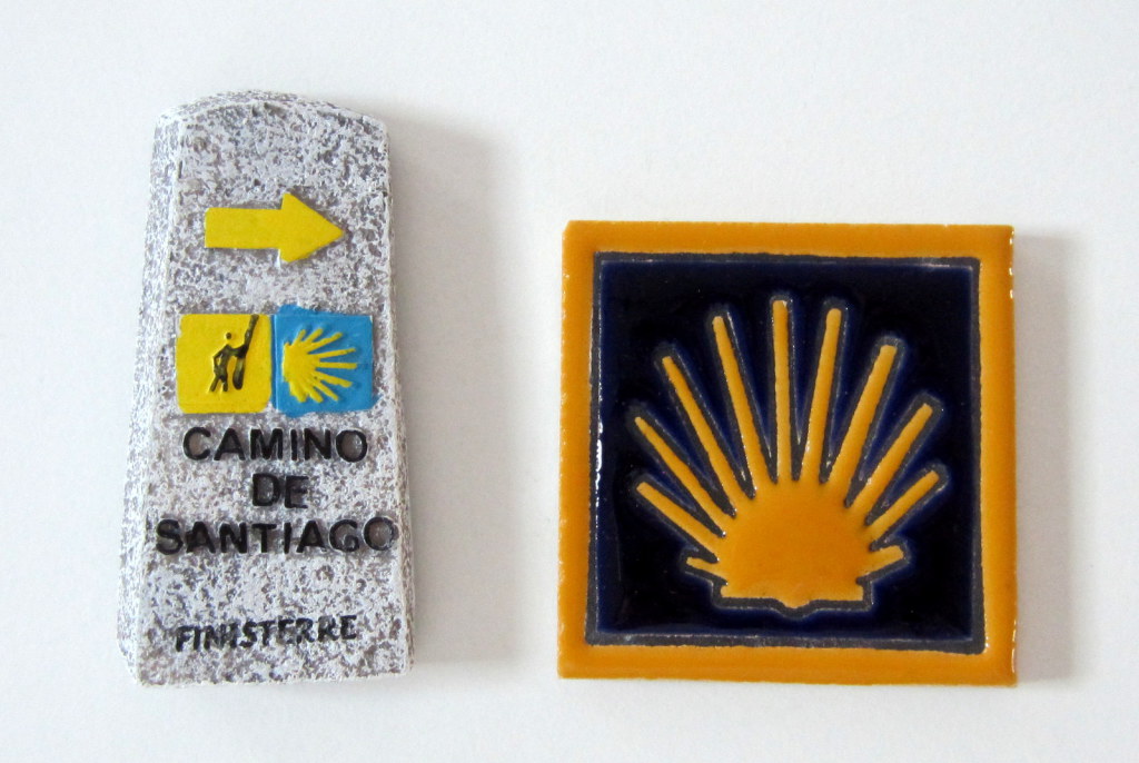 frige magnet camino santiago de compostella finisterre