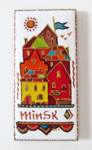 Fridge magnet Minsk Belarus