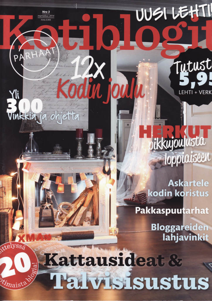 Meriharakka Kotiblogit -lehdessä