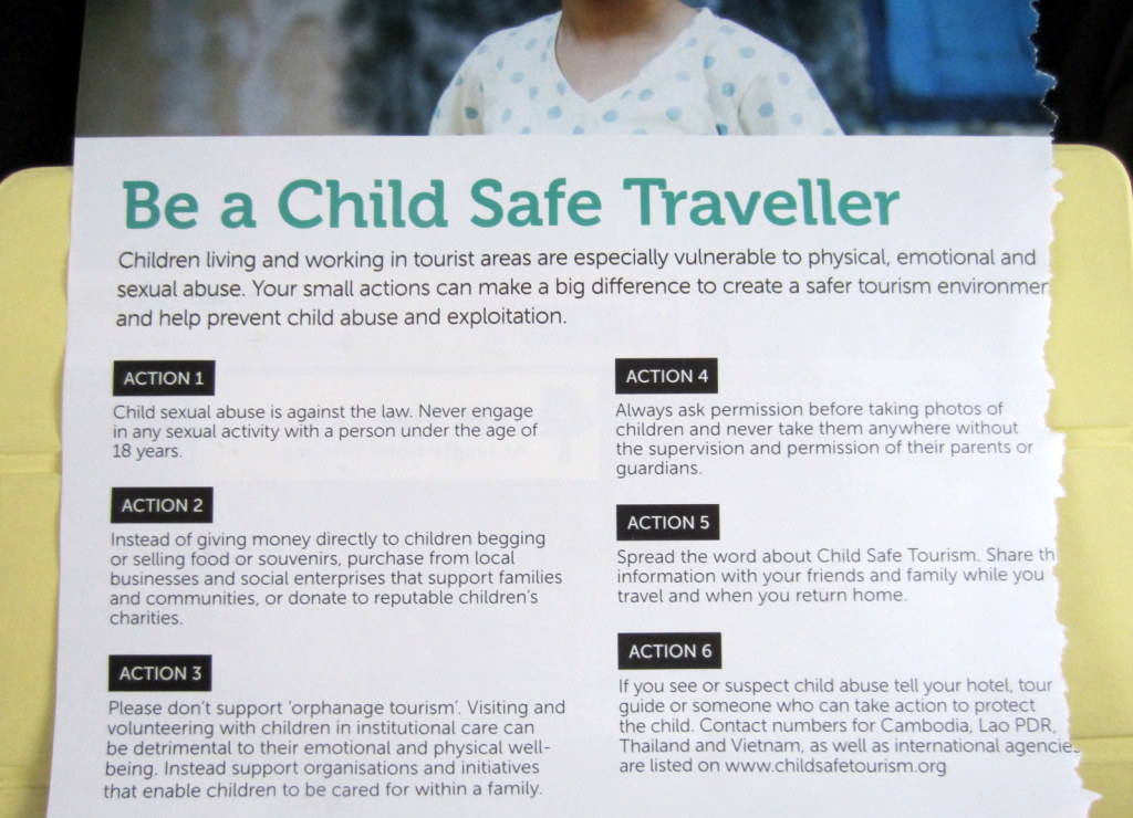Be a Child Safe Traveller