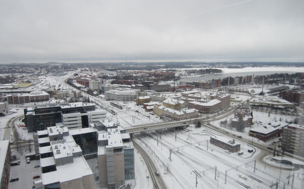 Tampere näkymä Moro Sky Bar