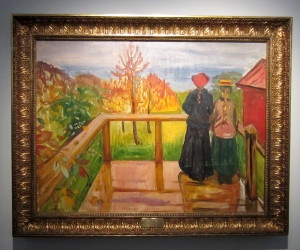 Verannalla Edvard Munch