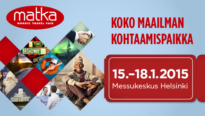 Matkamessujen lippupakettien voittajat