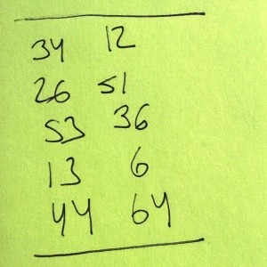 Random numbers