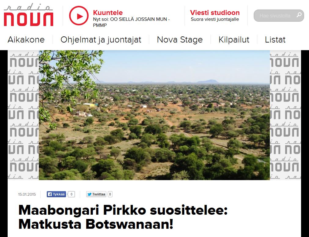 Radio Novan matkajutut