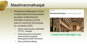 Matkalla kaikkialle maabongarin maailma Matkamessut 2015