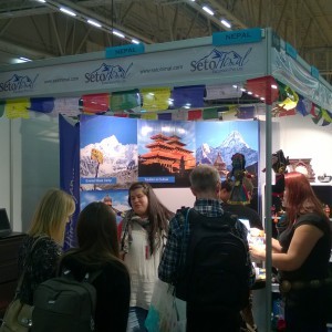 Nepal matkamessuilla