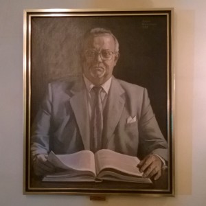 Porin teatterin entisen toimitusjohtajan muotokuva