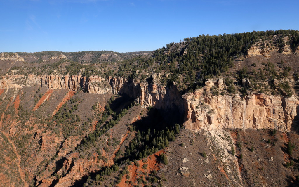 Grand Canyon aerial view