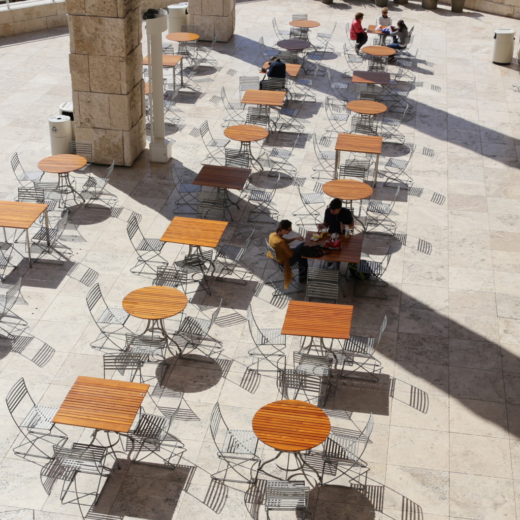 Getty Center cafeteria