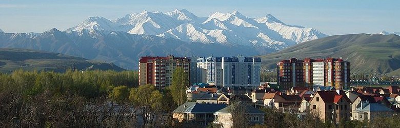 Bishkekin maisemia