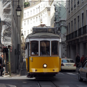 Lissabon tram 28 St Georges