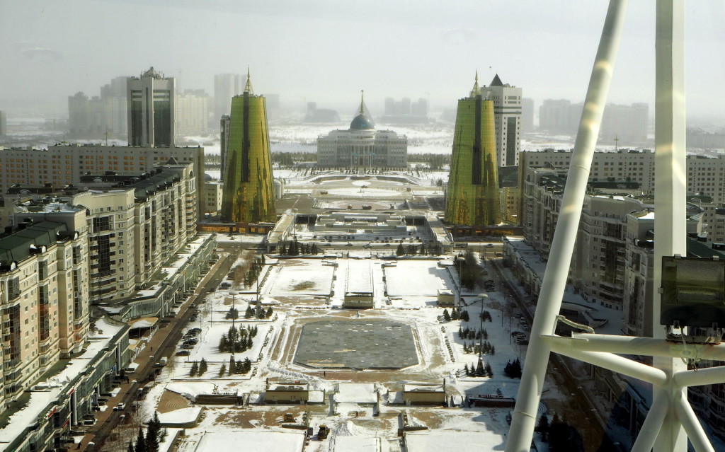Astana presidentin palatsi Baiterek