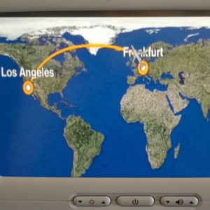 FRA - LAX helmikuussa 2015 FRA-LAX