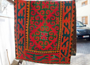 Huopamatto, Kirgiisia