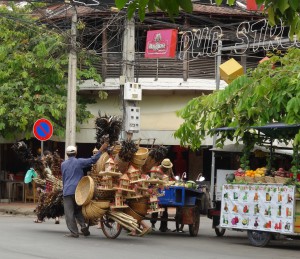 Siem Reap katunäkymä