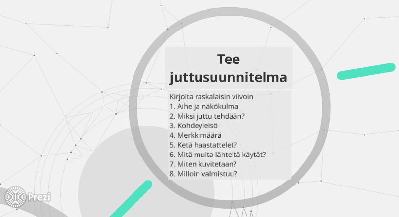 juttusuunnitelma