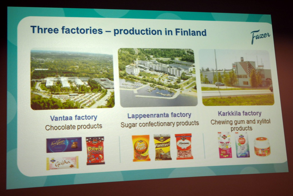 Fazerin tehtaat Suomessa Fazerin tehtaat Suomessa
