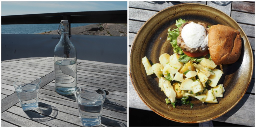 Hangon Portti Kapteenin hampurilainen Hangon Portti Kapteenin hampurilainen