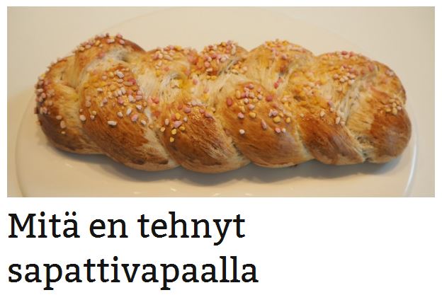 Sapattivapaajutut Sapattivapaajutut