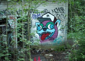 Kruunuvuori graffiteja