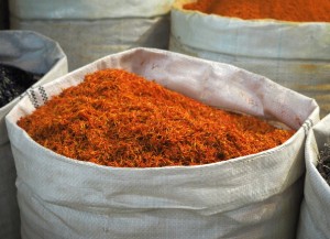 Shiraz basaarien tarjontaa