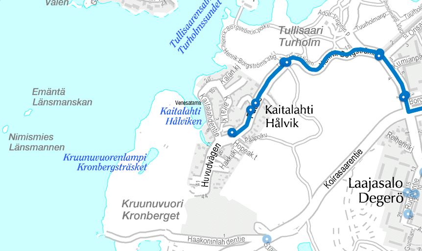 Kruunuvuori kartalla Kruunuvuori kartalla