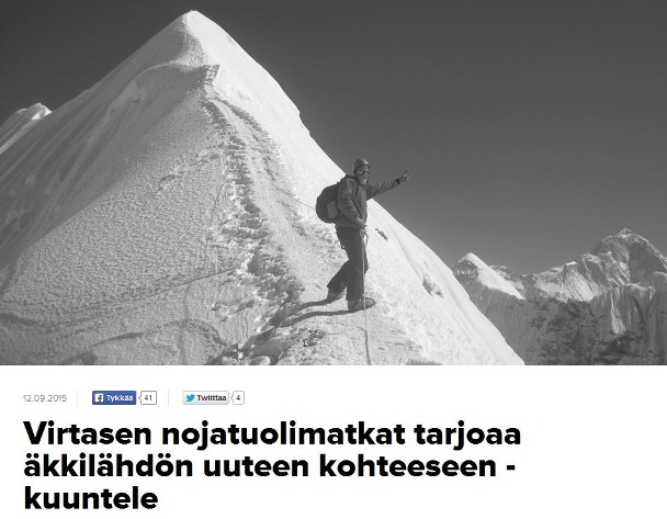 Virtasen nojatuolimatkat Radio Nova Virtasen nojatuolimatkat Radio Nova