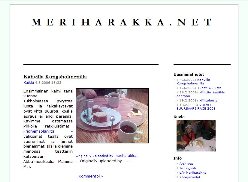 Meriharakka.net 2006