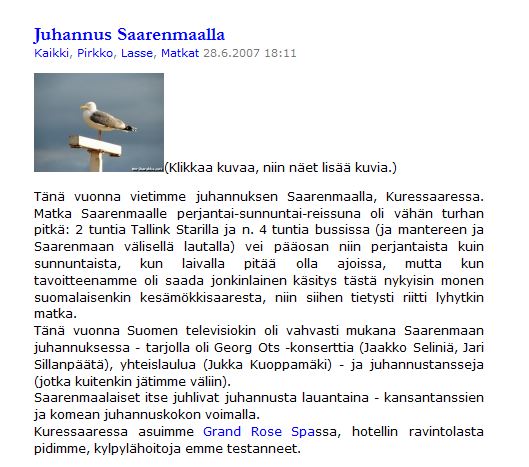 Meriharakka.net 2007