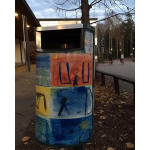 Meidän koulu -roskis Westend