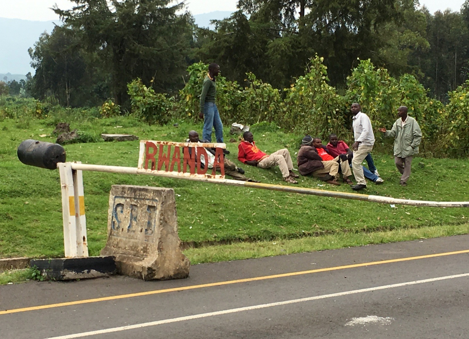 Uganda-Rwanda border Uganda-Rwanda border