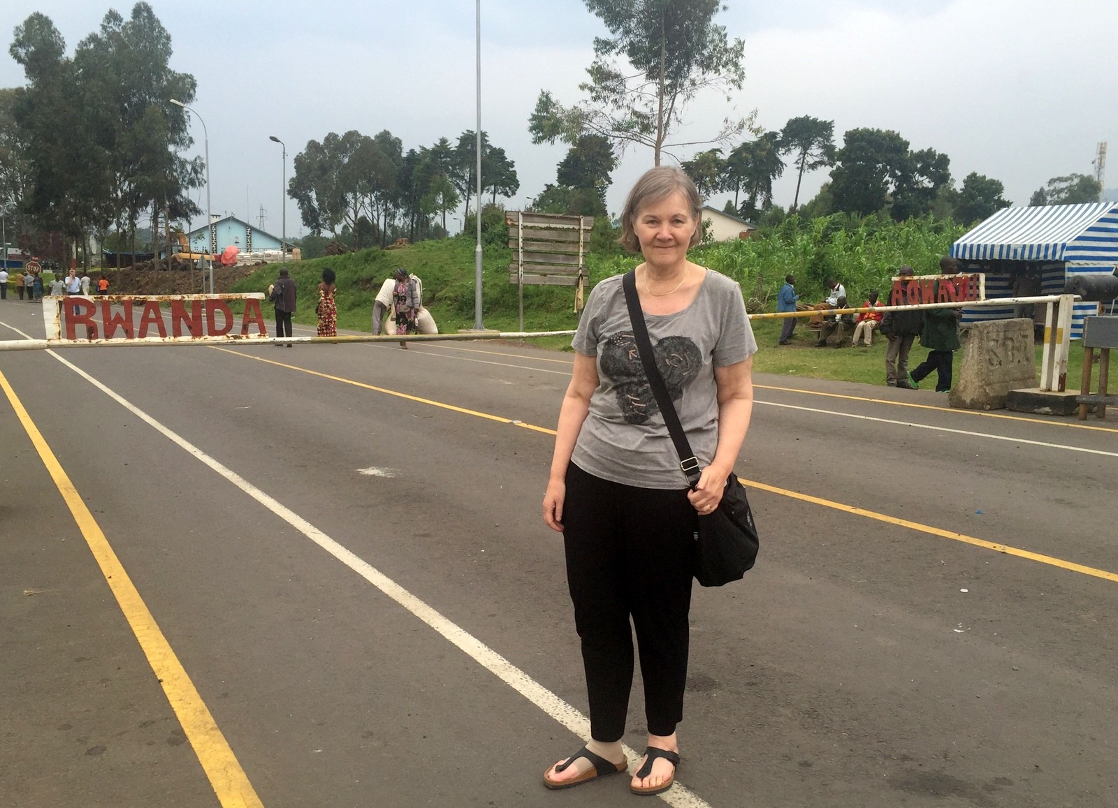 Ruandan ja Ugandan rajalla