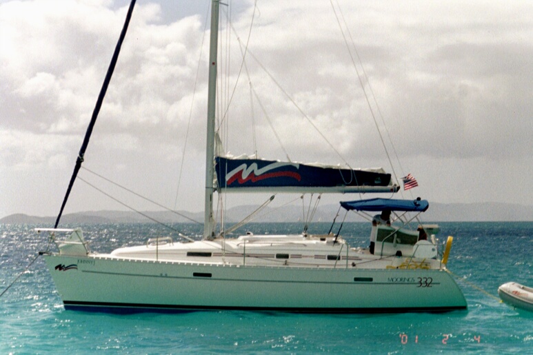 Carapan -veneemme BVI:illä Carapan -veneemme BVI:illä