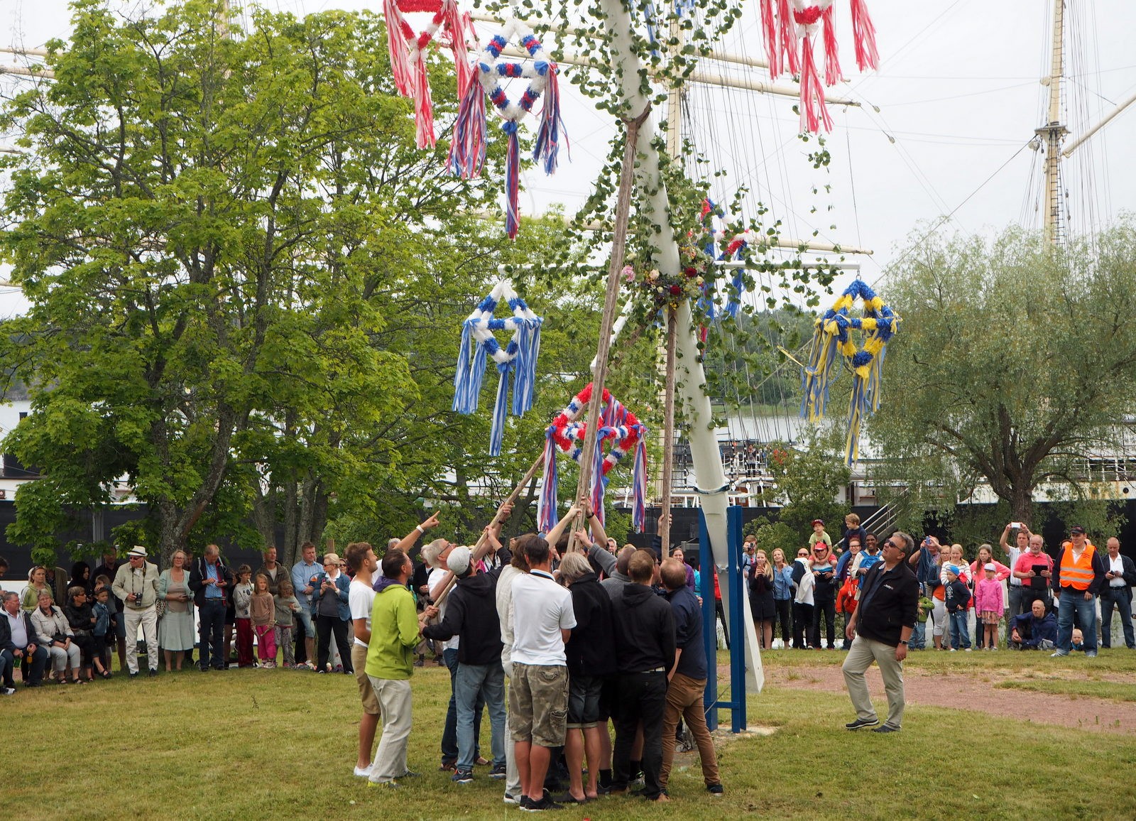 Juhannussalko Englantilainen puisto