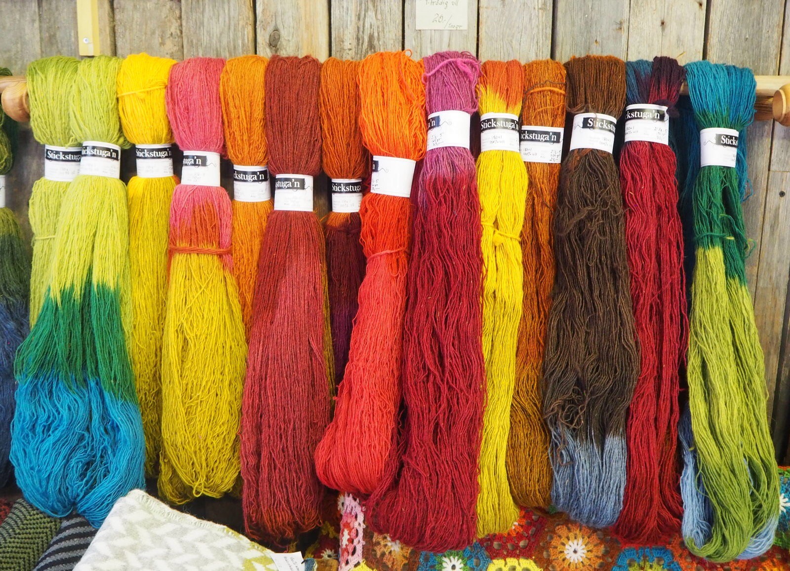 Lankoja Stickstuganin myymälässä