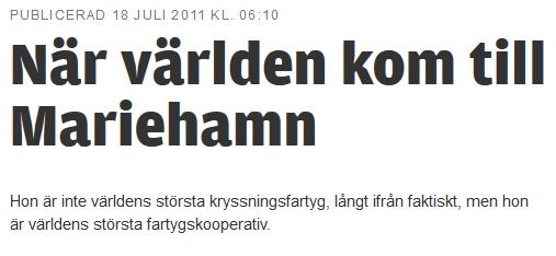 Ålandstidning