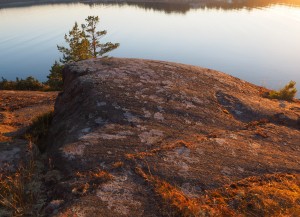 Björnhufvud auringonlasku