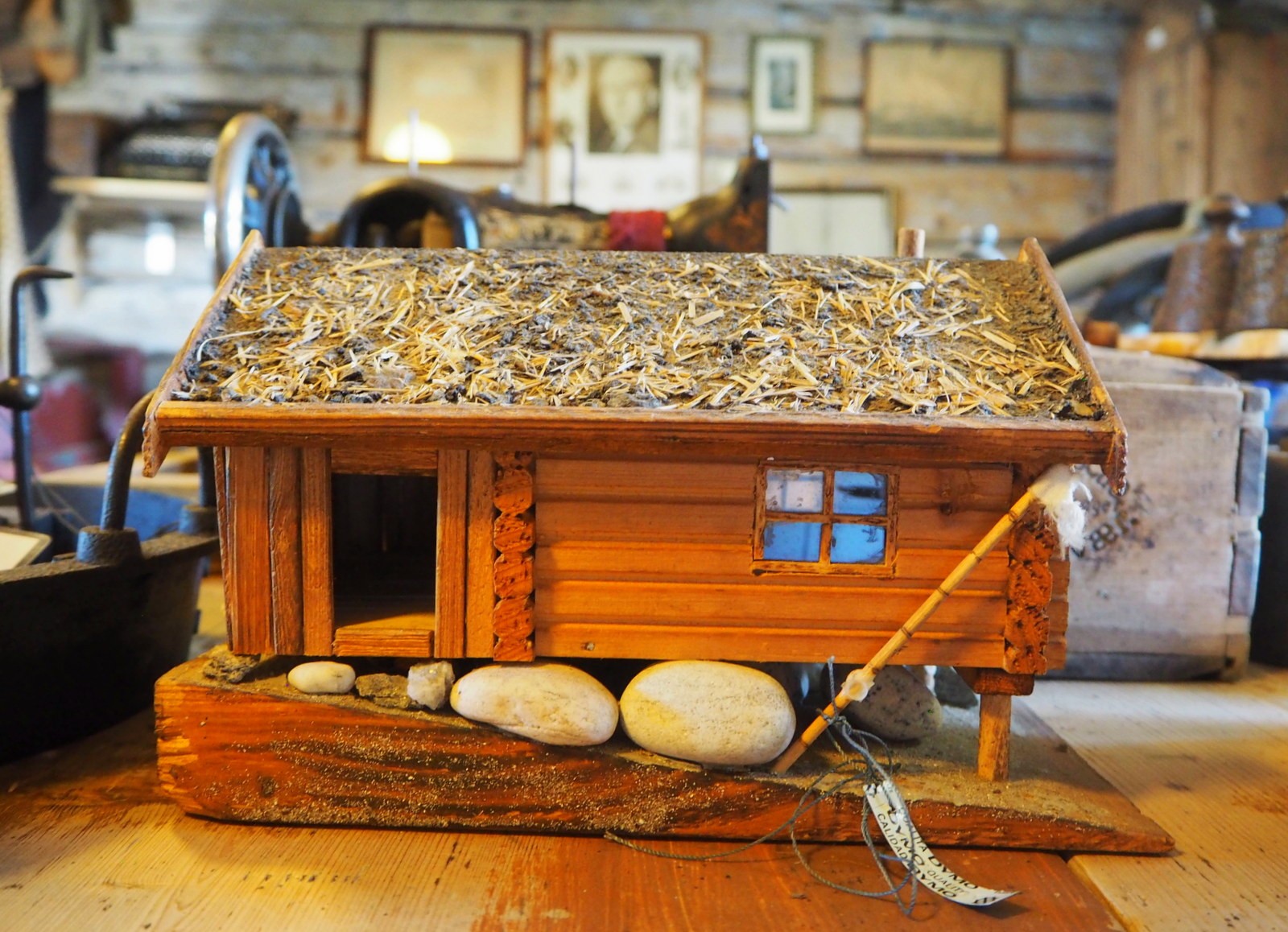 Aarre Sundin pienessä museossa