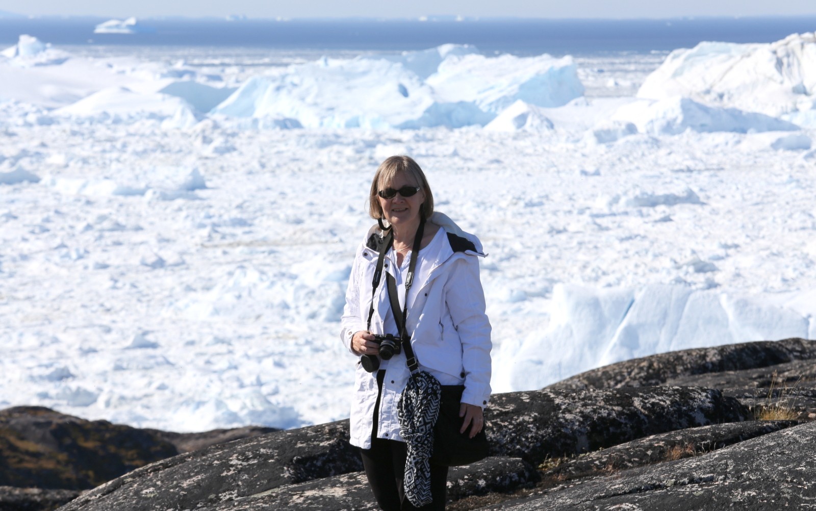 Ilulissatin jäävuonolla kesällä 2015 Ilulissatin jäävuonolla kesällä 2015