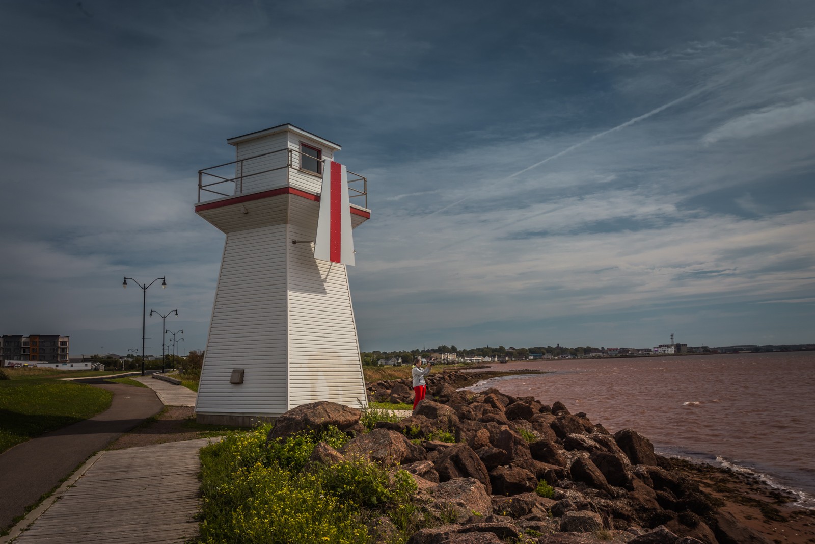 Summerside Outer Range Front lighthouse PEI